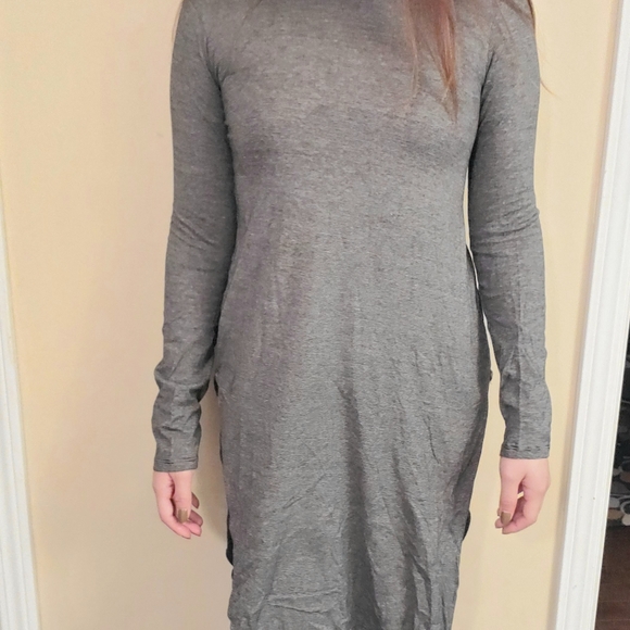 ZARA MID LENGTH LONG SLEEVE TUNIC TOP - Picture 1 of 2